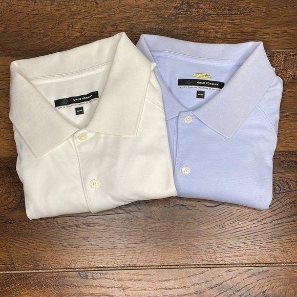 Greg Norman Collection Shirts Greg Norman Golf Shirts Set Of 2 Size
